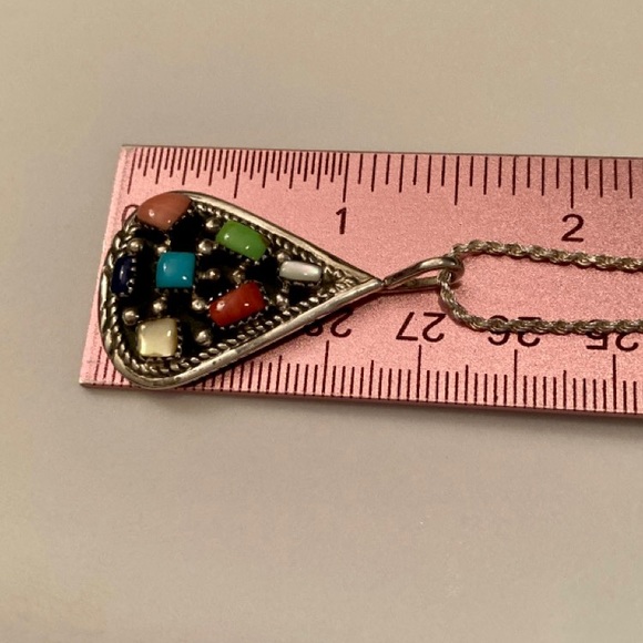 Navajo Necklace/Earrings Set - Picture 8 of 14